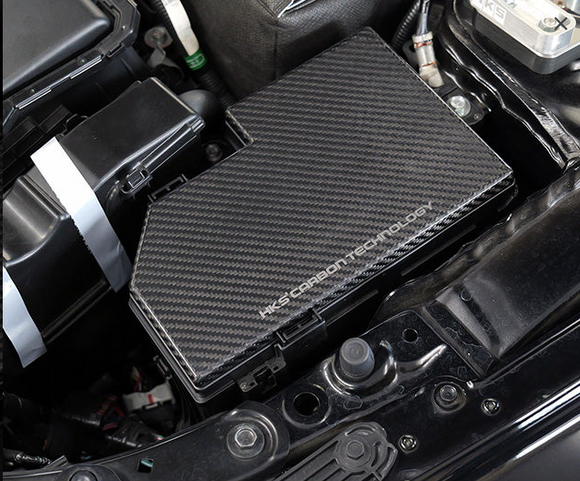 HKS DRY CARBON FUSE BOX COVER FL5