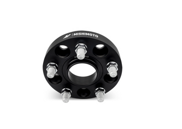 Mishimoto Wheel Spacers - 5x120 - 64.1 CB - M14 x1.5 - 25mm - BK