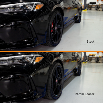 Mishimoto Wheel Spacers - 5x120 - 64.1 CB - M14 x1.5 - 25mm - BK - 0