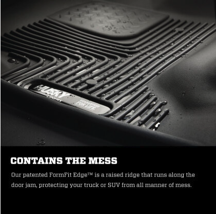 Husky Liners 19-21 Honda Passport / 16-21 Honda Pilot X-act Contour Series 2nd Seat Floor Liner BLK