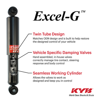 KYB 19-23 Honda Passport AWD Excel-G Gas Shock - Rear