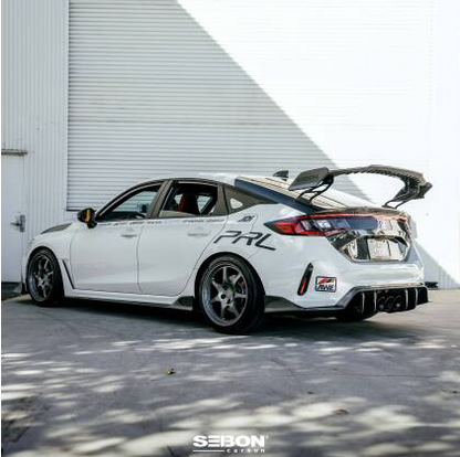 Seibon 23-24 Honda Civic Type R MB-Style Carbon Fiber Rear Spoiler