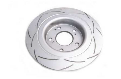 DBA 17-21 Honda Civic Type-R (FK8) Street T2 Slotted Rear Brake Rotor