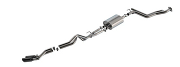 Borla 2024+ Toyota Tacoma (Coil Springs Only) S Type Catback System - Chrome Tip