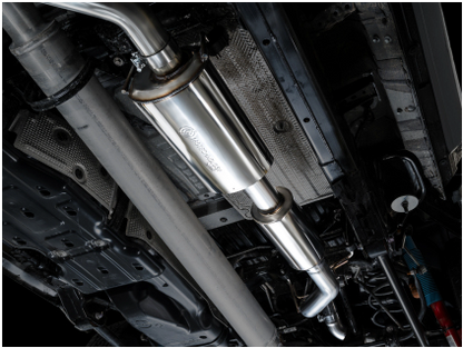 AWE Exhaust for 4th Gen Toyota Tacoma Dual Chrome Silver Tips