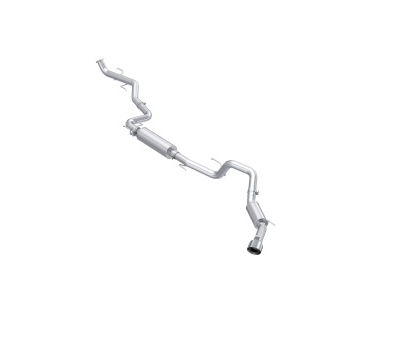 MBRP 2024 Toyota Tacoma T304 Stainless Steel 3in Cat-Back Single Side Exit