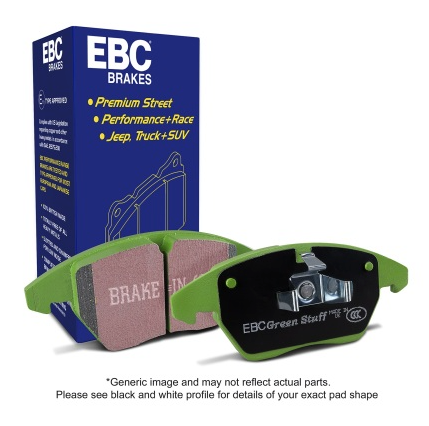 EBC 12+ Acura RDX 3.5 Greenstuff Front Brake Pads