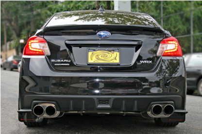 Rally Armor 15-21 Subaru WRX/STI Black UR Mud Flap