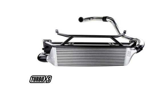 Turbo XS FMIC for 15-16 Subaru WRX - Polished Pipes