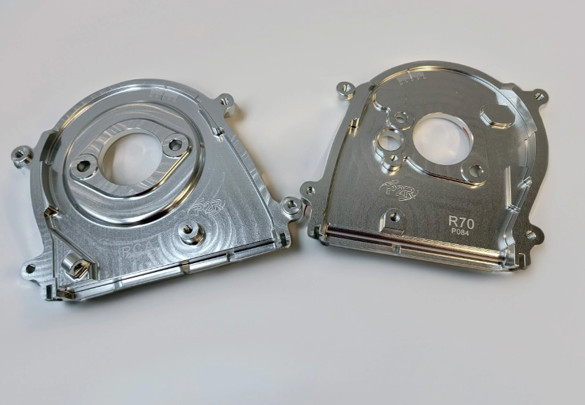 P2R Billet Timing Belt Back Cover Plate Kit - 08-17 Honda Accord V6