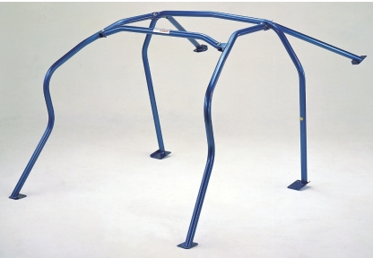 Cusco D1 Chromoly 4PT 5-Pssgr Blue Roll Cage 18+ Honda Civic Type-R / 17+ 5-Door Hatchback