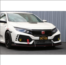 APR FRONT WIND SPLITTER: CIVIC TYPE R 2017-18 WITH FACTORY LIP
