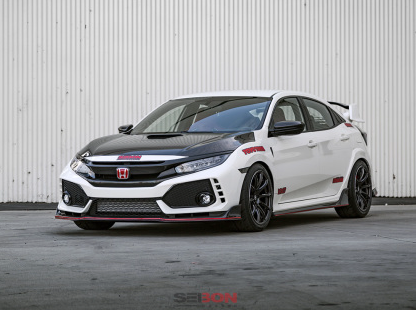 Seibon 2017-2020 Honda Civic Type R OEM Carbon Fiber Hood
