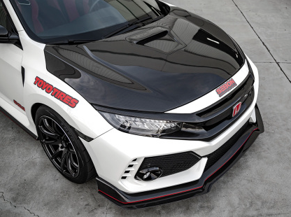 Seibon 2017-2020 Honda Civic Type R OEM Carbon Fiber Hood