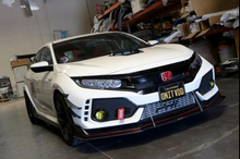 APR FRONT BUMPER CANARD: CIVIC TYPE R FK8 18-19