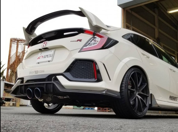 A'PEXI N1-X EVO EXTREME EXHAUST: CIVIC TYPE-R FK8 17-19