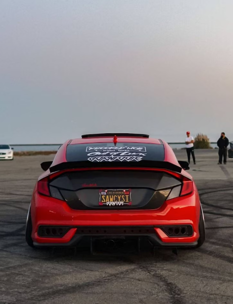 2016-2021 Civic Coupe Reverse Tail Light Tint