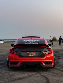 2016-2021 Civic Coupe Reverse Tail Light Tint