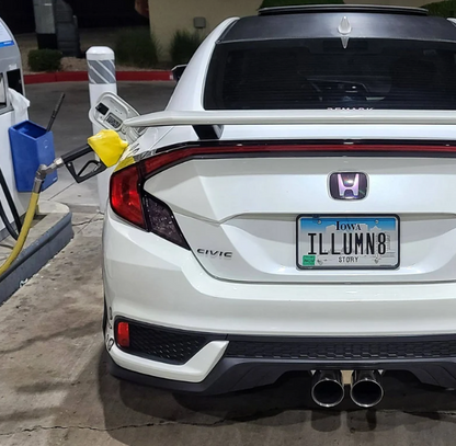 2016-2021 Civic Coupe Reverse Tail Light Tint