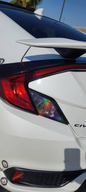 2016-2021 Civic Coupe Reverse Tail Light Tint