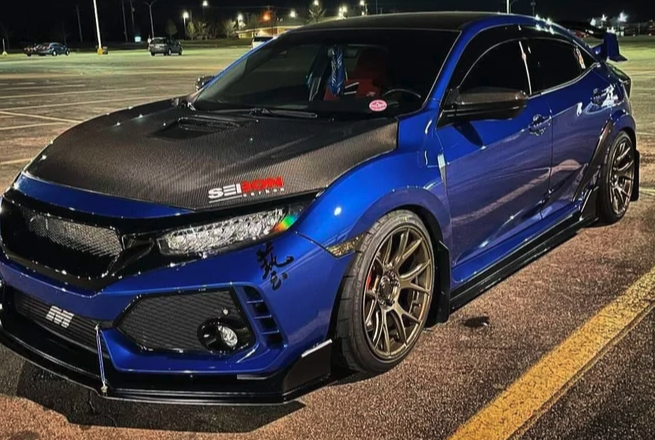 2016-2021 Civic DRL tint overlays