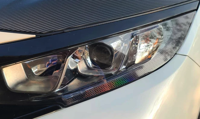 2016-2021 Civic DRL tint overlays