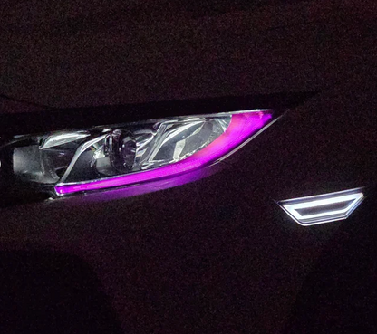 2016-2021 Civic DRL tint overlays