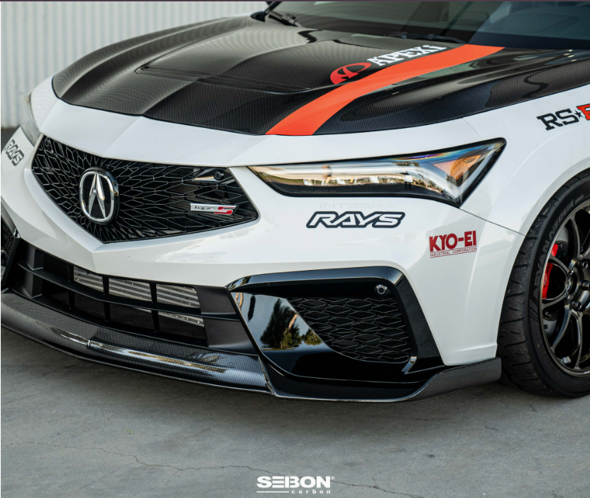 OEM-style Double-Sided Carbon Fibre Bonnet for 2024-2026 Acura Integra Type S