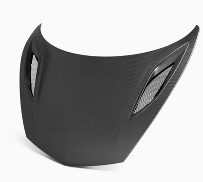 OEM-style dry carbon Fiber hood for 2017-2022 Acura NSX - Matte