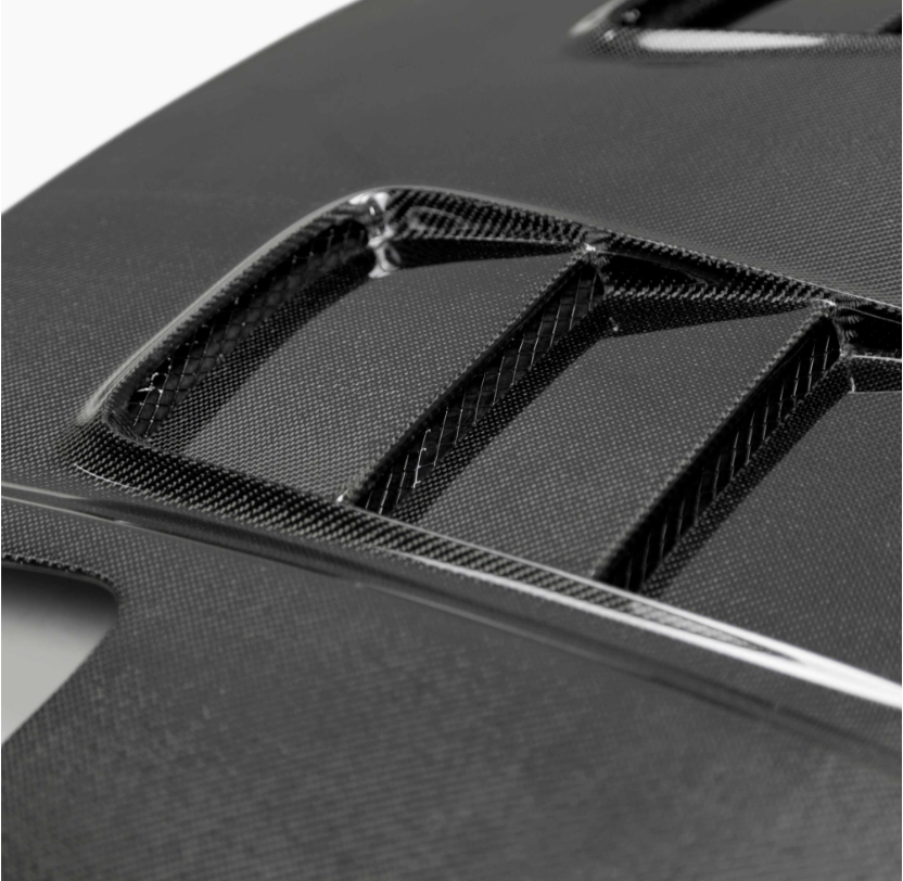 CW-Style Carbon Fiber hood for 1991-2001 Acura NSX