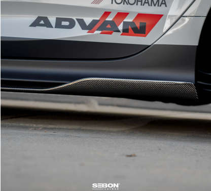 MB-style carbon fibre Side Skirt for 2024-2026 Acura Integra Type S