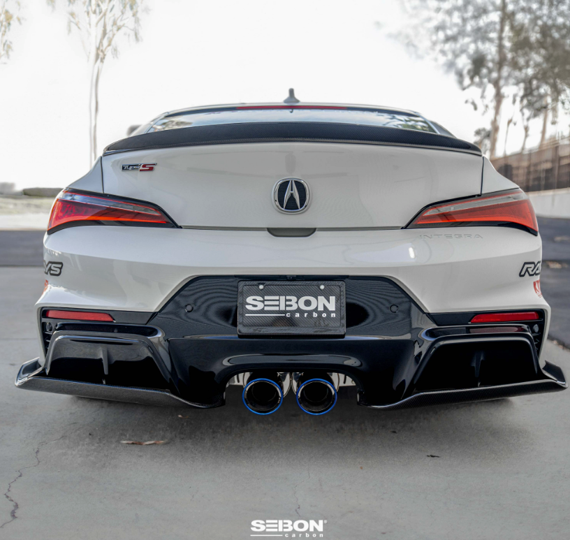 MB-style carbon fibre Rear lip for 2024-2026 Acura Integra Type S
