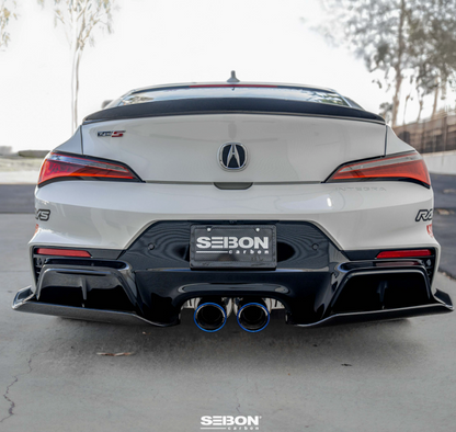 MB-style carbon fibre Rear lip for 2024-2026 Acura Integra Type S