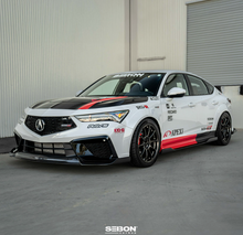 MB-style carbon fibre front lip for 2024-2026 Acura Integra Type S