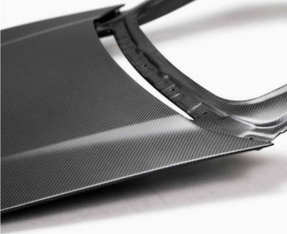 OEM-style dry carbon Fiber trunk lid for 2017-2022 Acura NSX - Matte