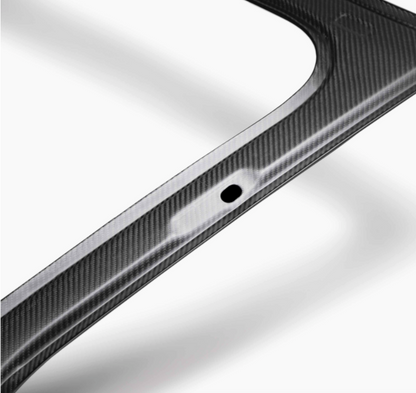 OEM-style dry carbon Fiber trunk lid for 2017-2022 Acura NSX - Matte