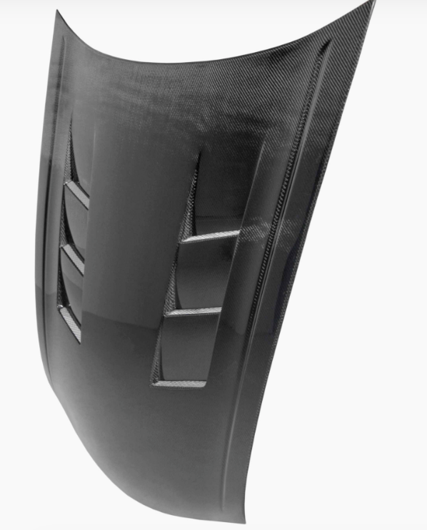 TS-Style Carbon Fibre Bonnet for 2008-2012 Honda Accord Saloon