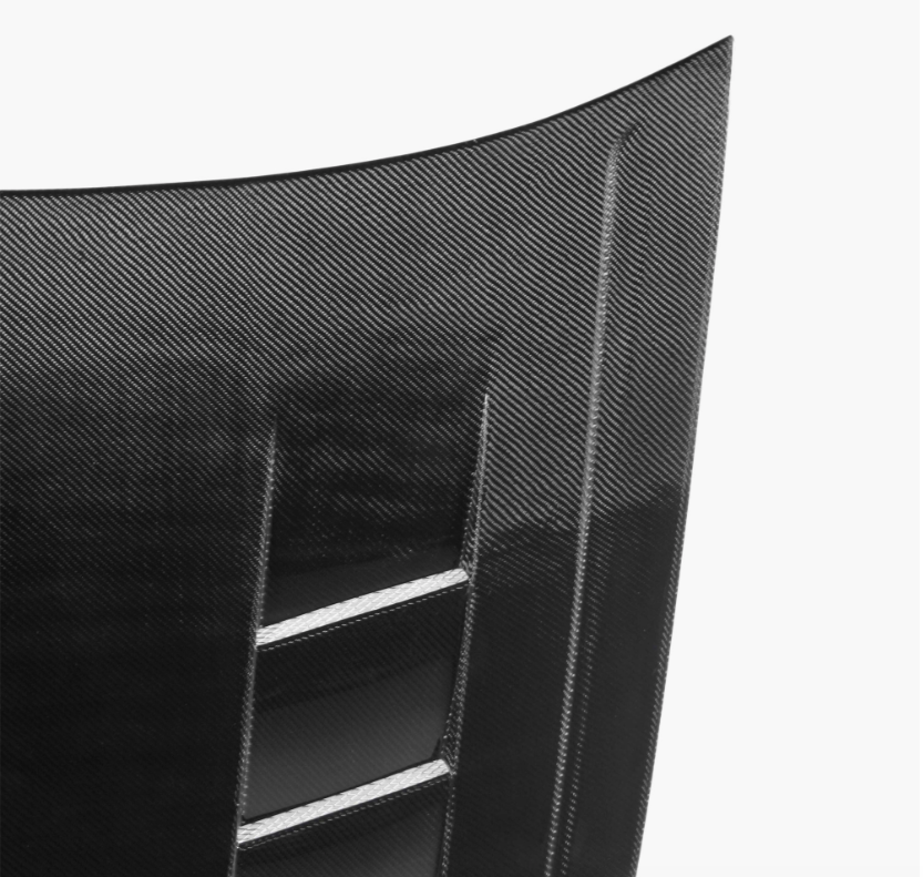 TS-Style Carbon Fibre Bonnet for 2008-2012 Honda Accord Saloon