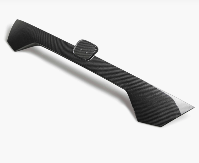 Carbon fiber trunk garnish for 2016-2021 Honda Civic Sedan