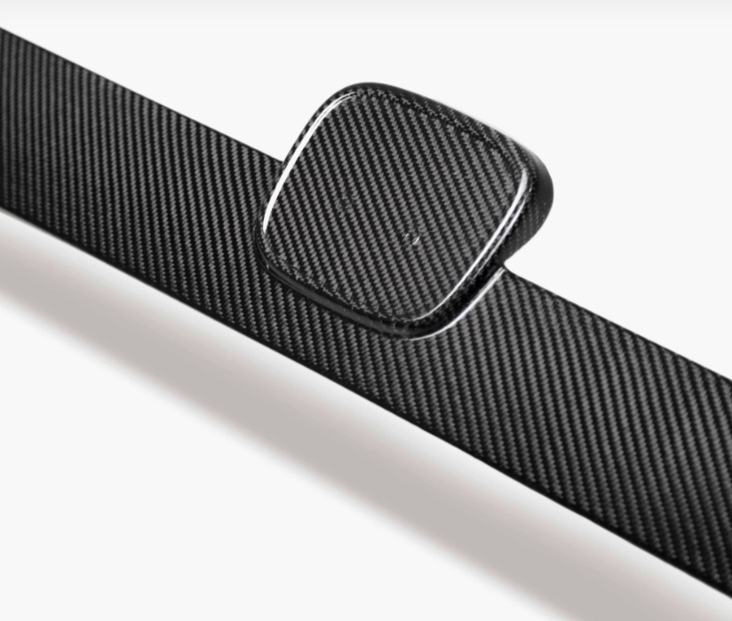 Carbon fiber trunk garnish for 2016-2021 Honda Civic Sedan