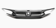 OEM-Style Carbon Fiber Front Grille for 2016-2021 Honda Civic