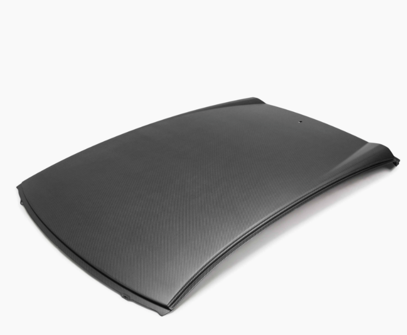 Dry carbon Fiber roof replacement for 2017-2021 Honda Civic Type R - Matte