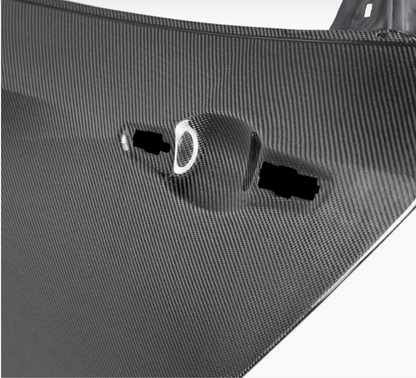 Carbon fiber rear doors for 2017-2021 Honda Civic Hatchback