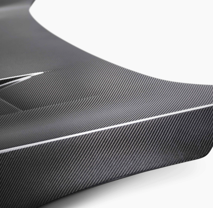 TS-Style Carbon Fiber hood for 2016-2021 Honda Civic Coupe/Sedan