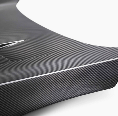 TS-Style Carbon Fiber hood for 2016-2021 Honda Civic Coupe/Sedan