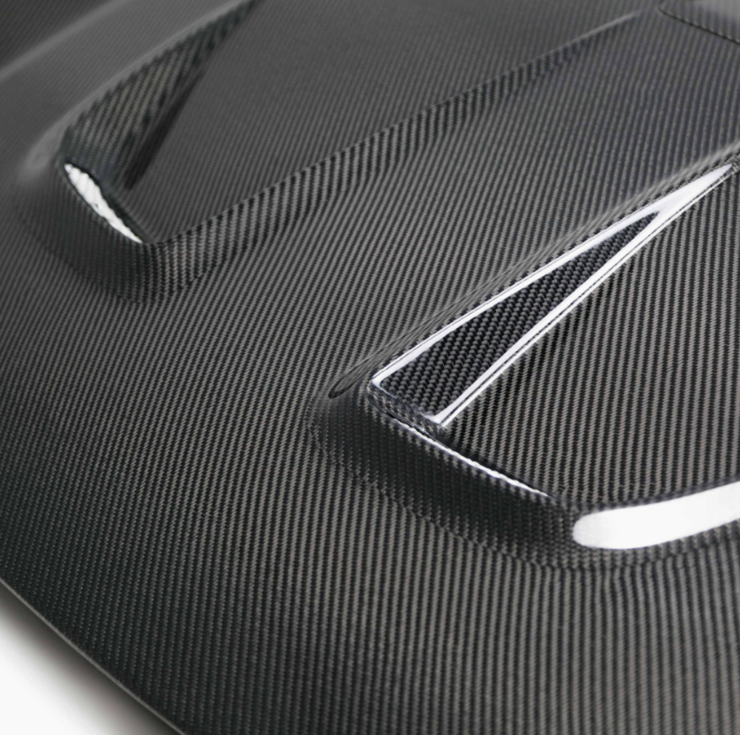 MR-Style Carbon Fiber hood for 2016-2021 Honda Civic Coupe/Sedan
