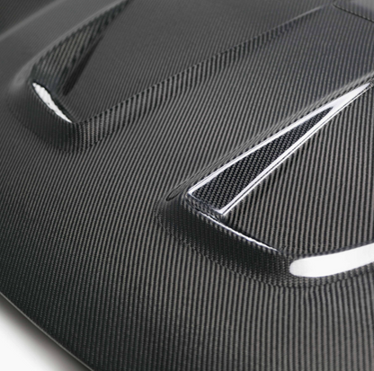 MR-Style Carbon Fiber hood for 2016-2021 Honda Civic Coupe/Sedan