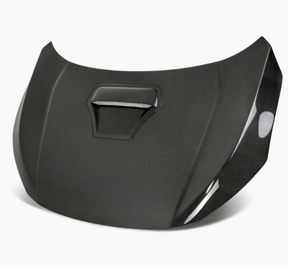 TR-Style Carbon Fiber hood for 2016-2021 Honda Civic Coupe/Sedan