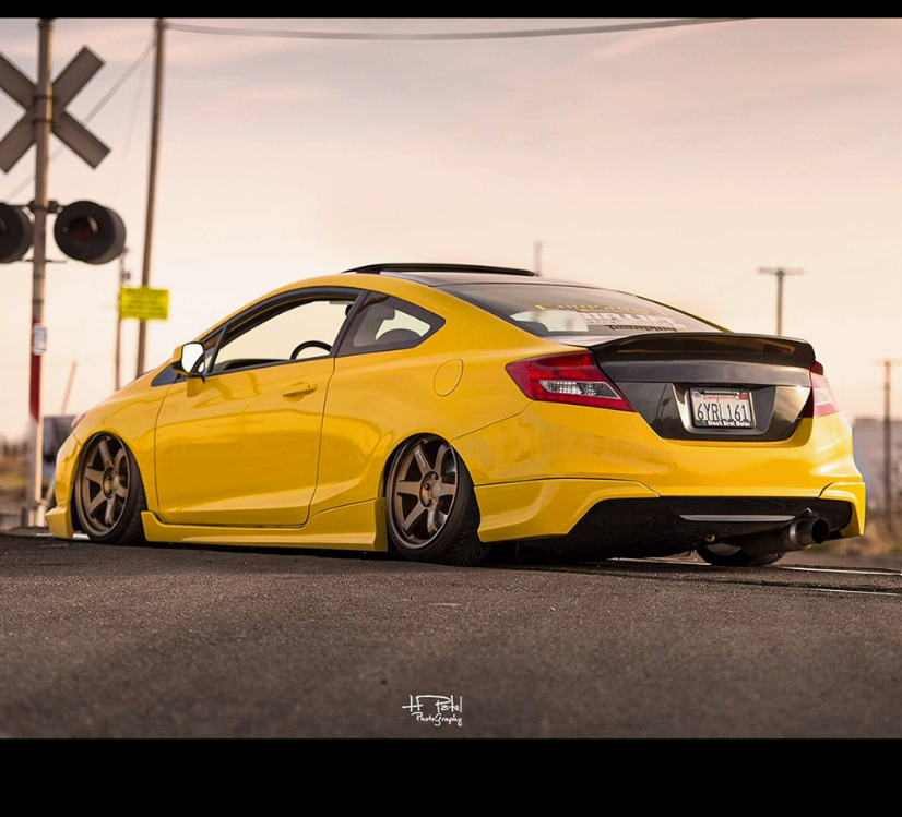 OEM-Style Carbon Fiber trunk lid for 2012-2015 Honda Civic Coupe