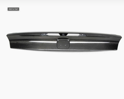 OEM-Style Carbon Fiber trunk garnish for 2014-2015 Honda Civic Coupe Si